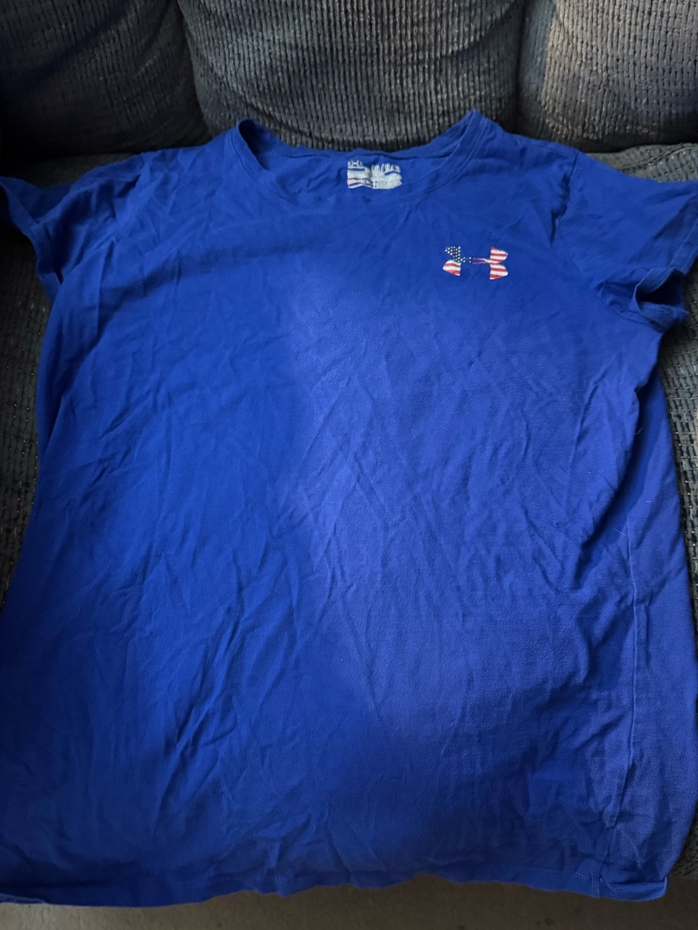 Under Armour  Short Sleeve T-Shirt - Blue large